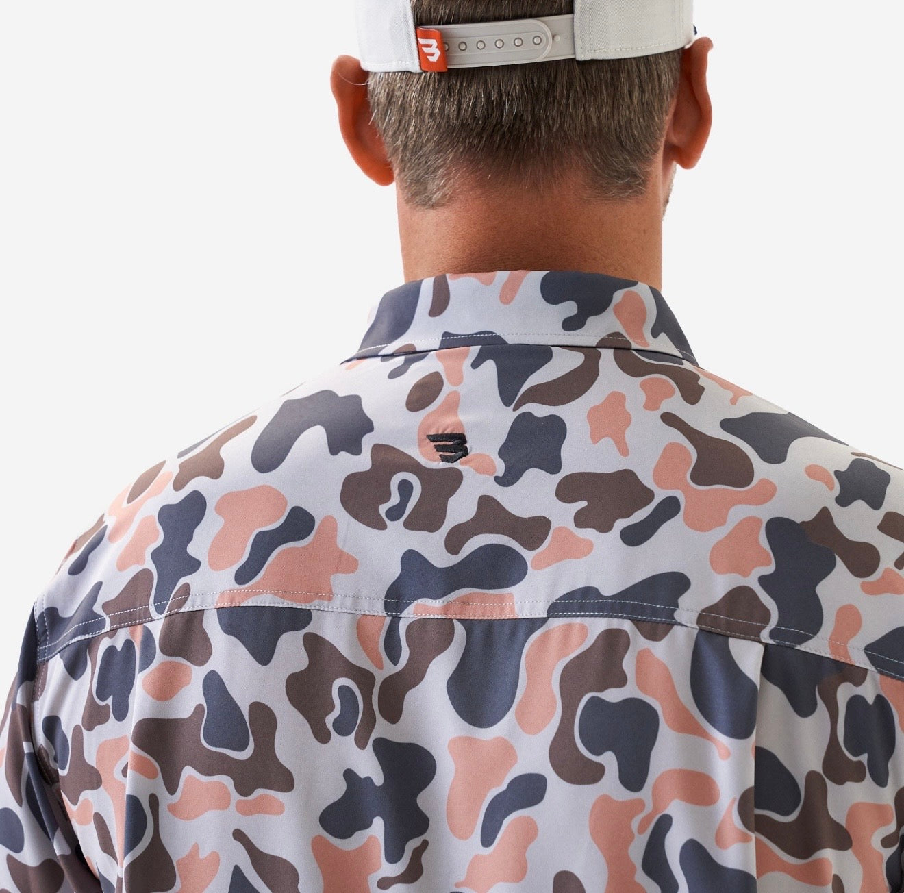Vintage Camo Performance
Button Up Burlebo Fl/Tx