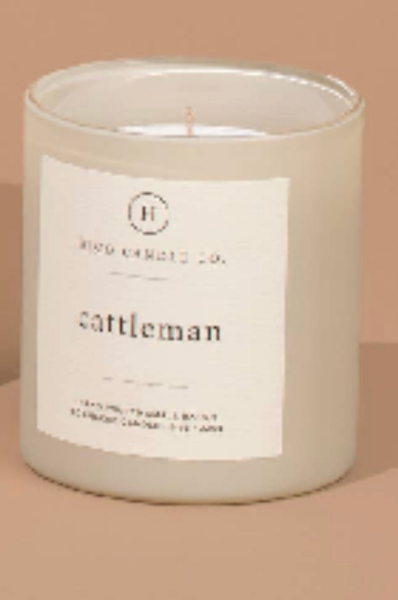 Cattleman Elegant Packaging Hico 8 oz Candle