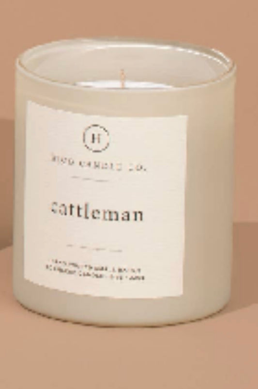 Cattleman Elegant Packaging Hico 8 oz Candle