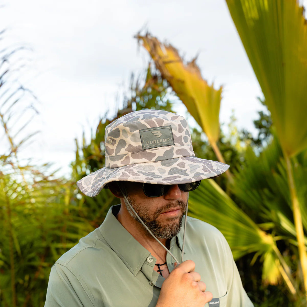 Bucket Hat Burlebo Classic Deer Camo Fl/Tx