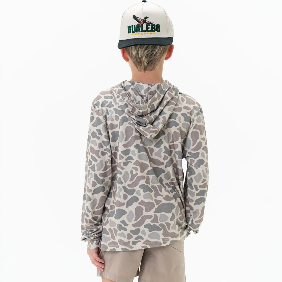 Youth Classic Deer Camo Performance Hoodie