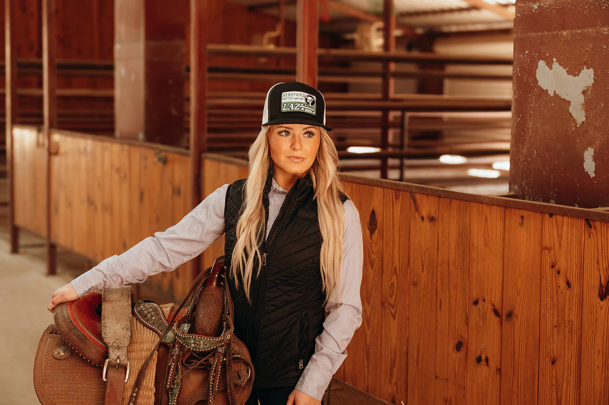 LAZY J RANCH SHAFTER
CLASSIC FIVE PANEL
TRUCKER