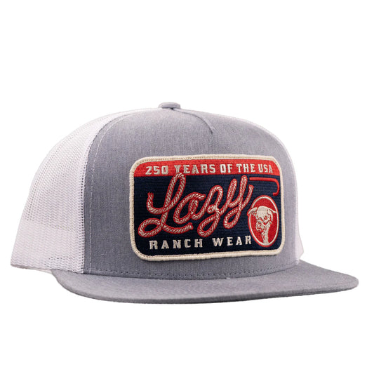 Lazy J Ranchwear Heritage Classic 250 Years Five Panel Trucker Hat