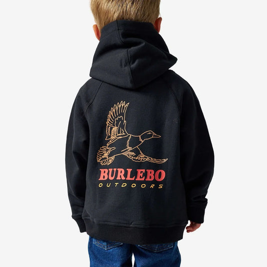 Duck Wild Youth Black Fleece Hoodie