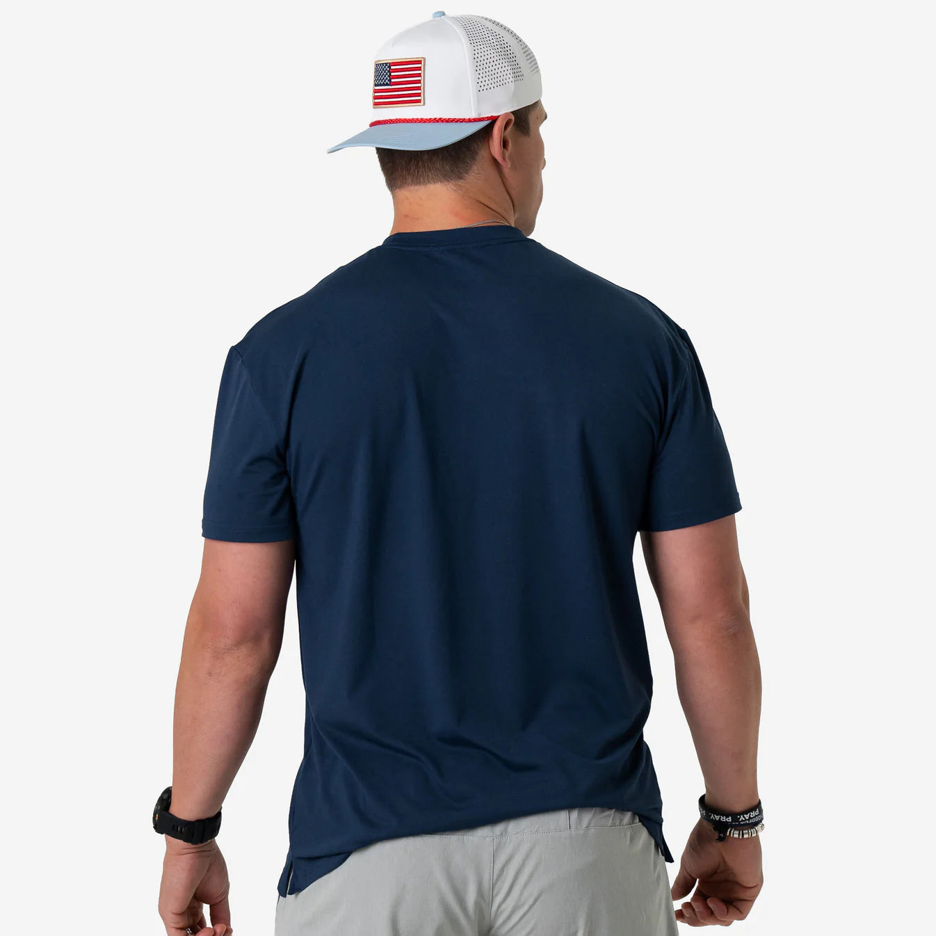 Navy Go To Tee Burlebo Fl/ Tx