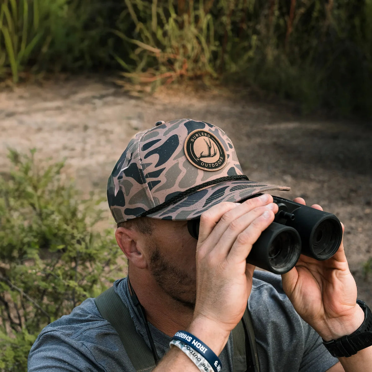 Antler Patch Burlebo Gauge Camo Hat