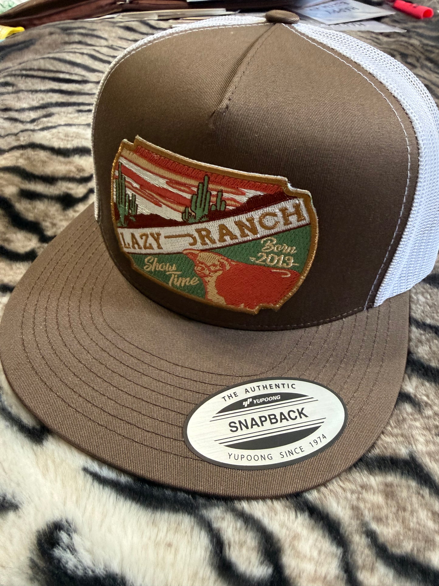 Lazy J Ranch Desert Show Time Classic Five Panel Trucker Hat