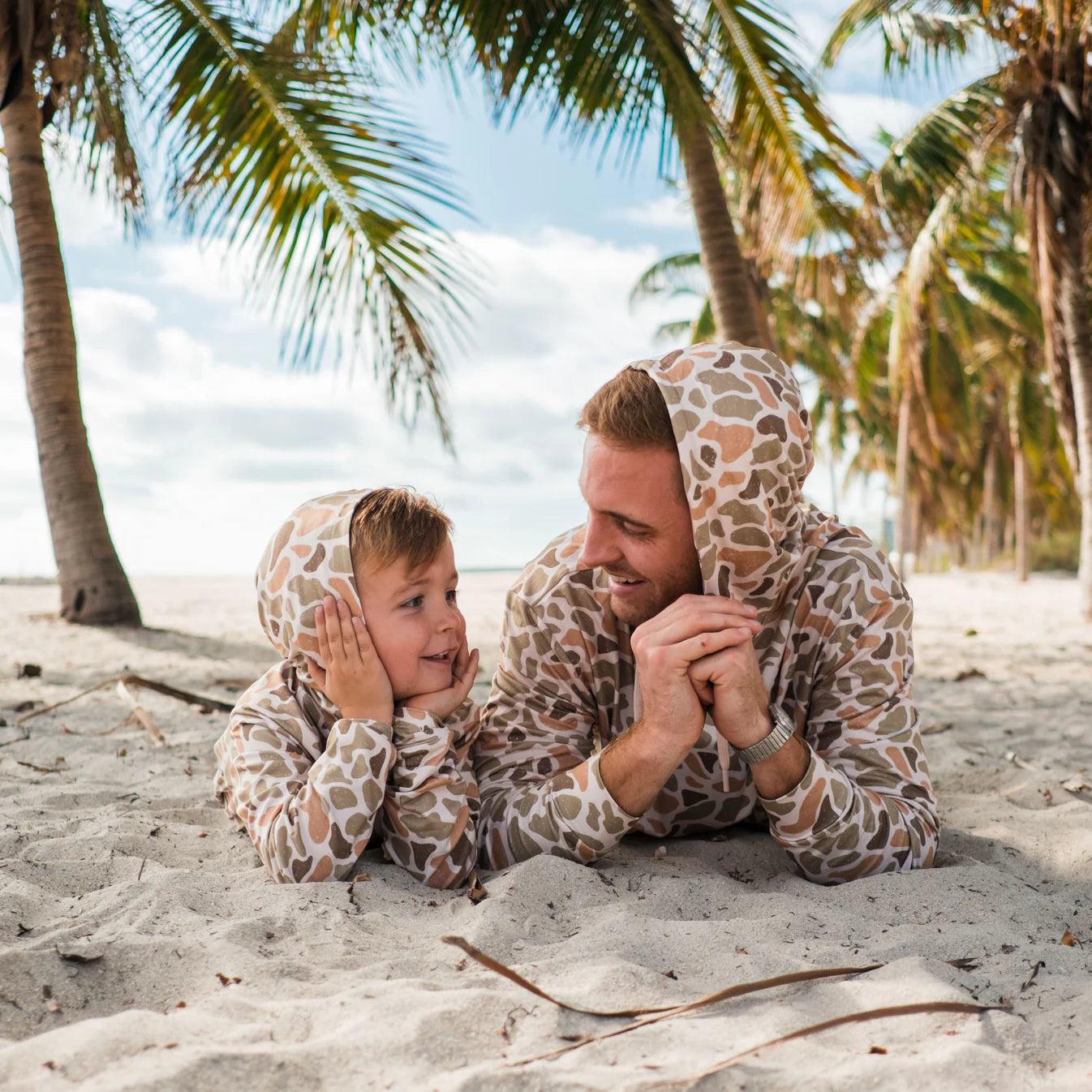 Venado Camo Youth Burlebo Performance Hoodie UPF 50