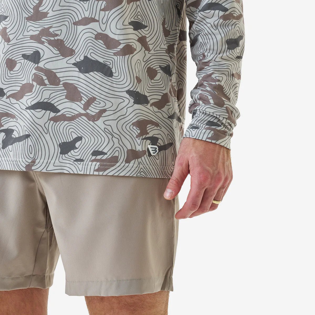 Topo Desert Camo
Performance Hoodie With UPF
50 Sun Protection Burlebo Fl/Tx