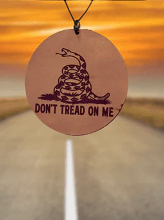 Don’t Tread On Me Leather Freshie
