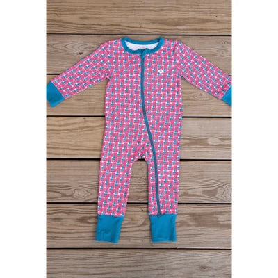 American Flag Burlebo Baby Zip Up