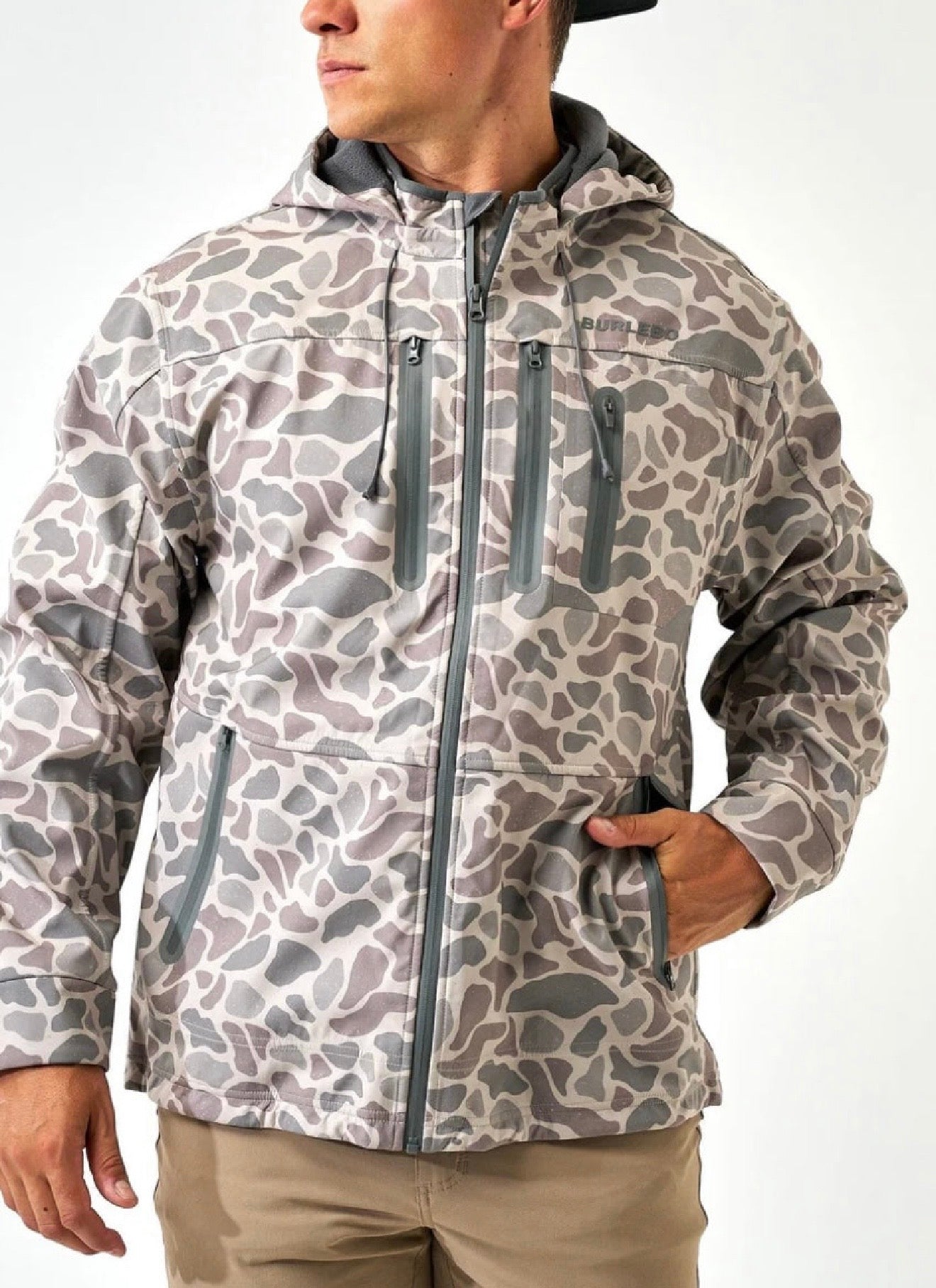 Burlebo Challenger Jacket Classic Deer Camo Fl/Tx