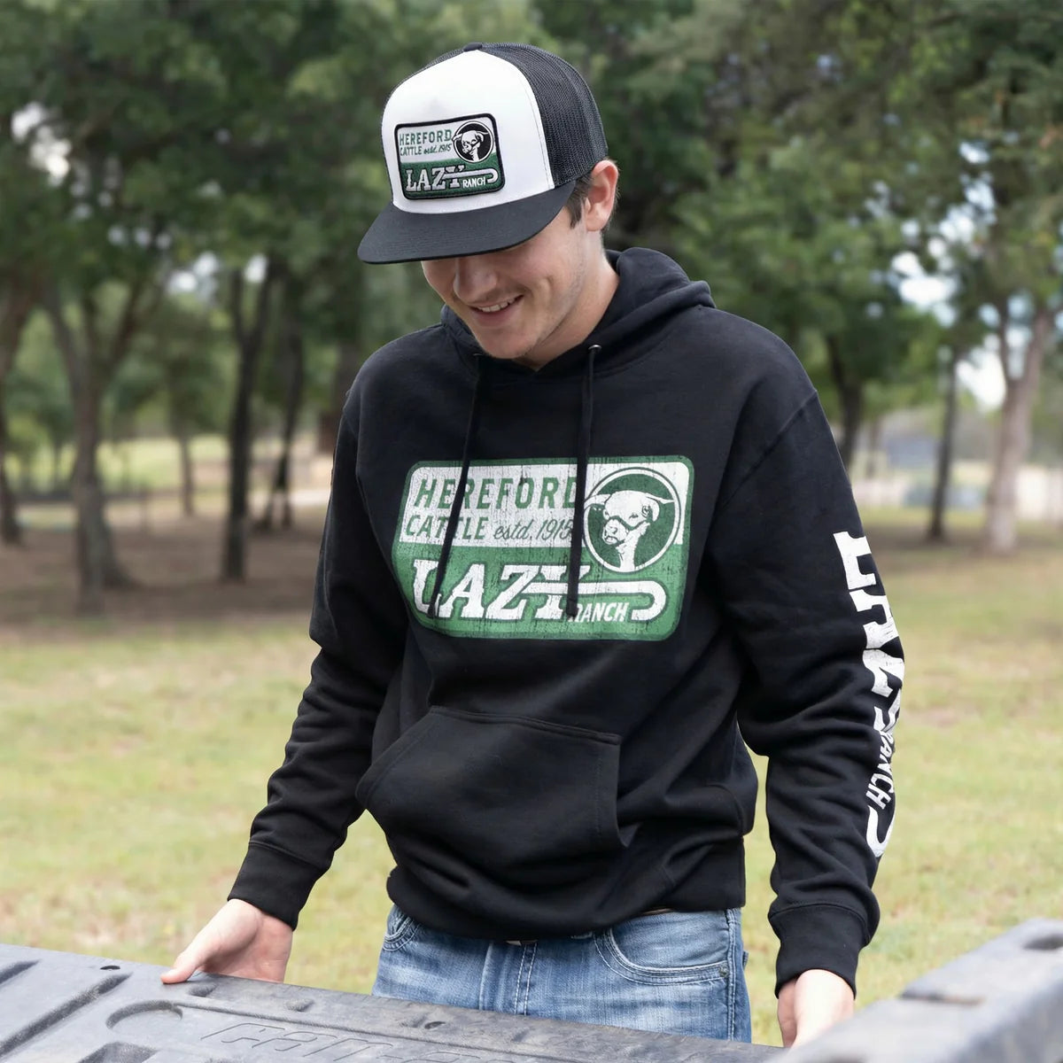 LAZY J RANCH SHAFTER
CLASSIC FIVE PANEL
TRUCKER