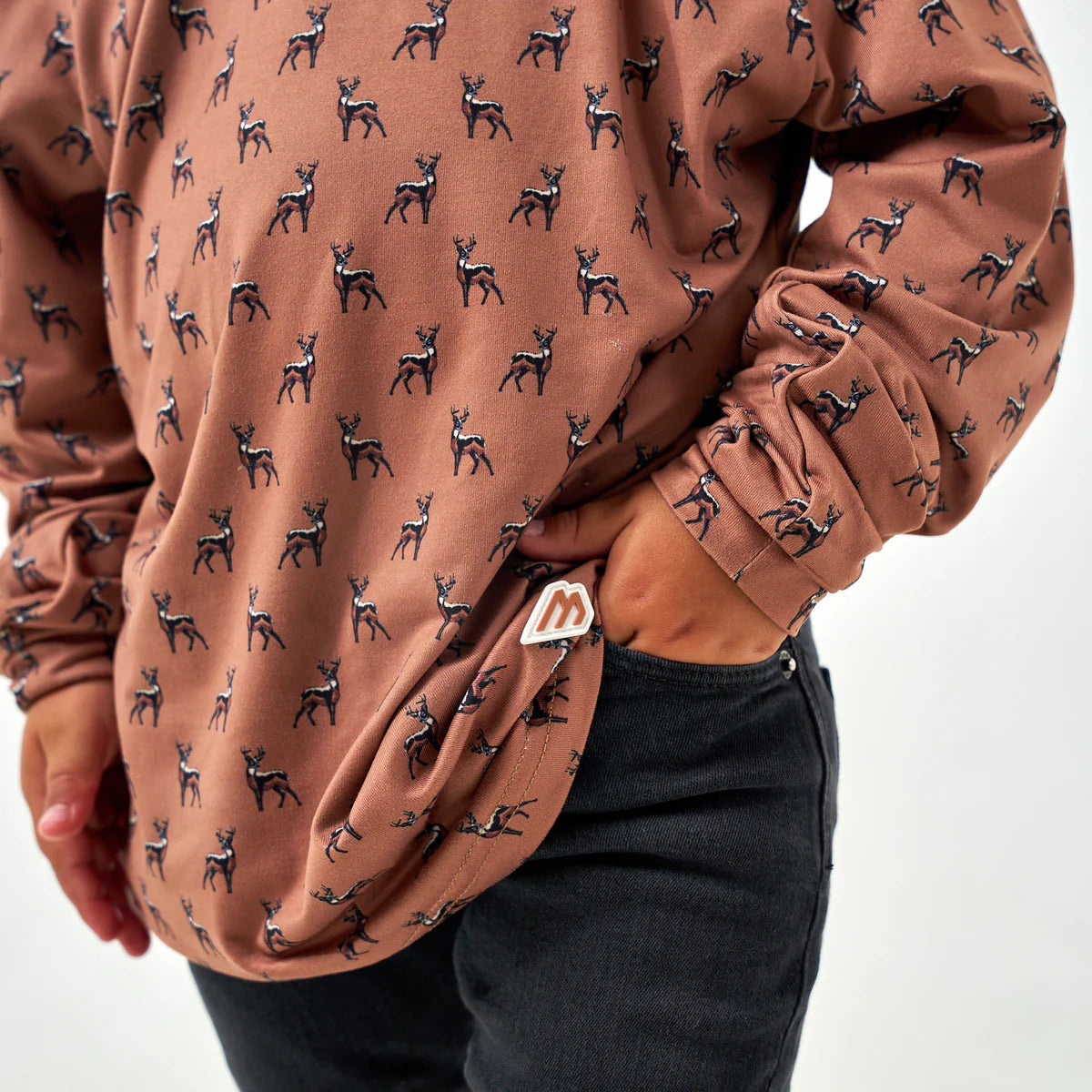 Youth Whitetail Deer Performance Hoodie