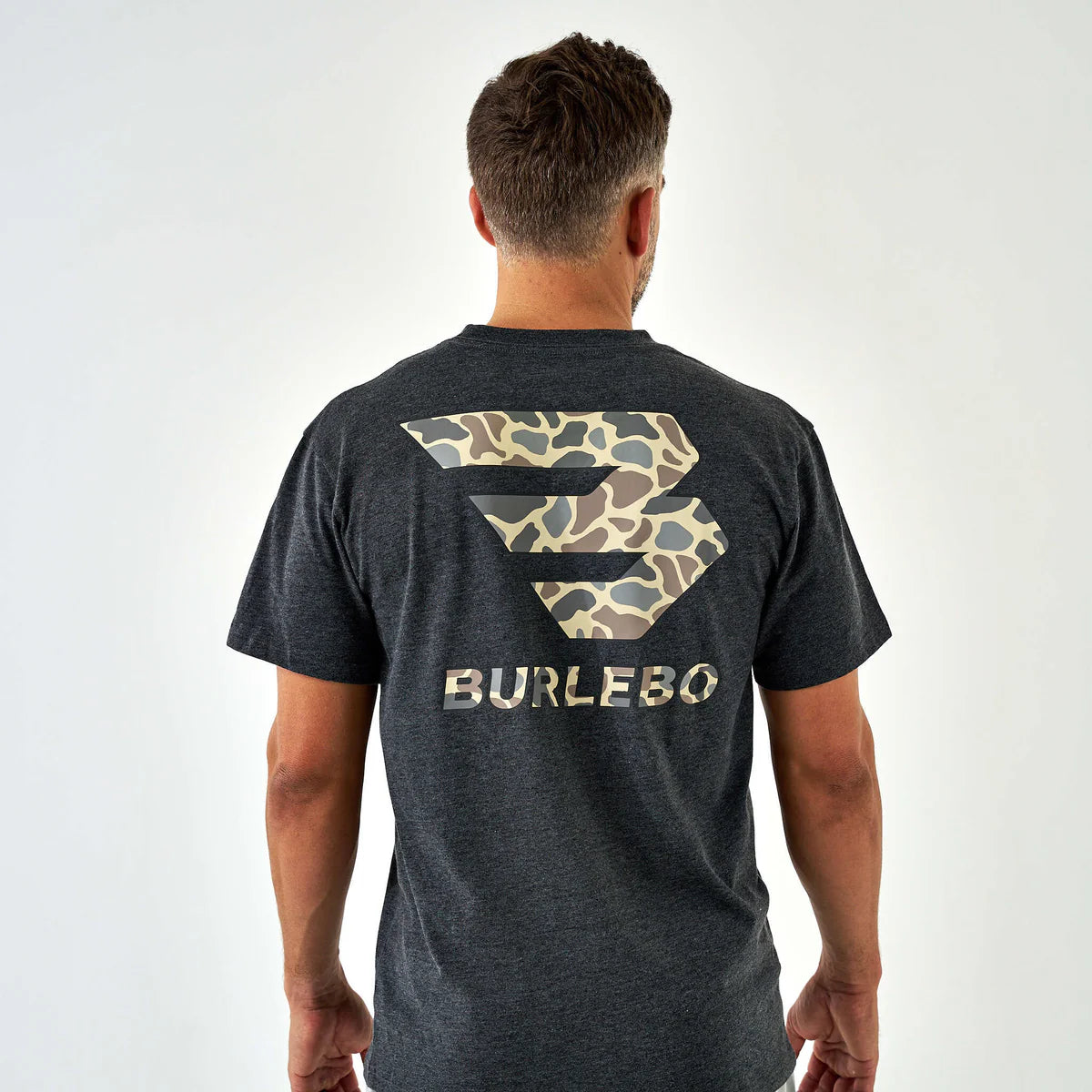 Flying B Burlebo Heather Black T Shirt