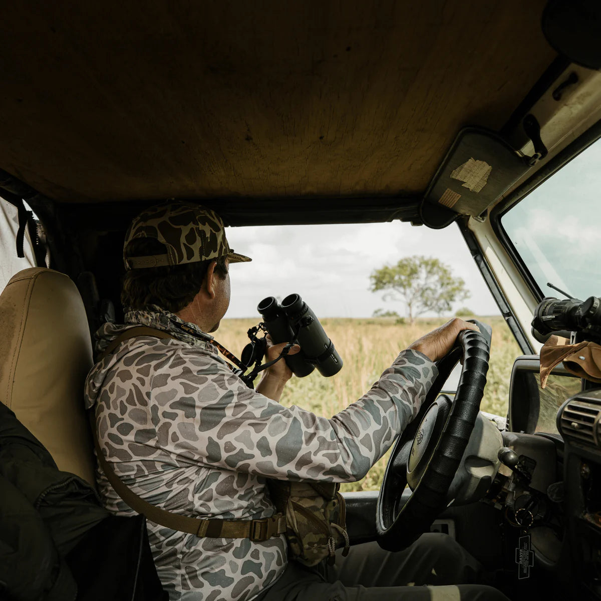 Classic Deer Camo Burlebo Performance Hoodie