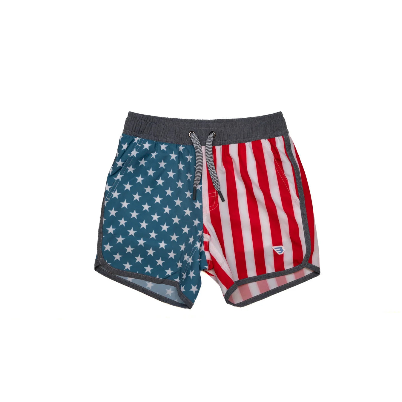 Youth Throwback USA Burlebo Swim Trunks