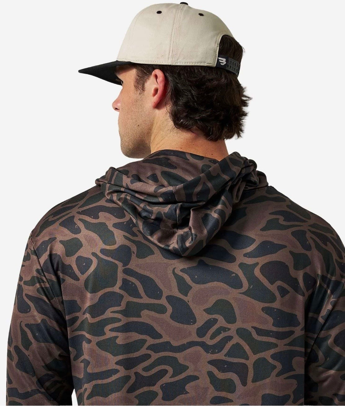 Bendita Camo Burlebo Performance Hoodie UPF 50 Sun Protection