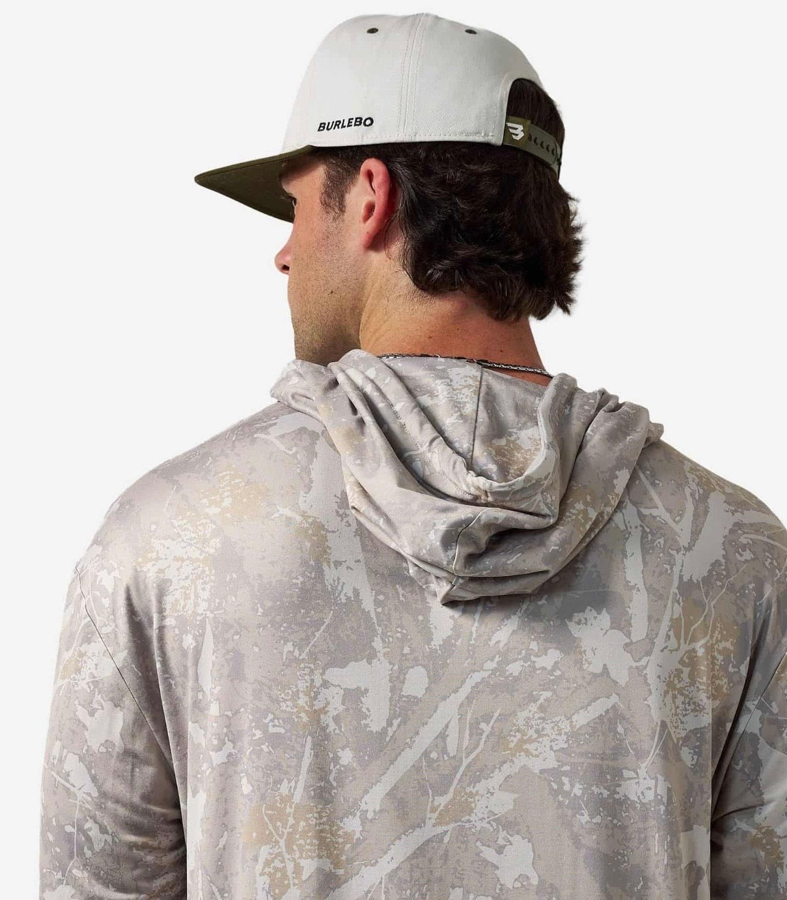 Drifter Camo Burlebo Performance Hoodie UPF 50 Sun Protection Fl/ Tx