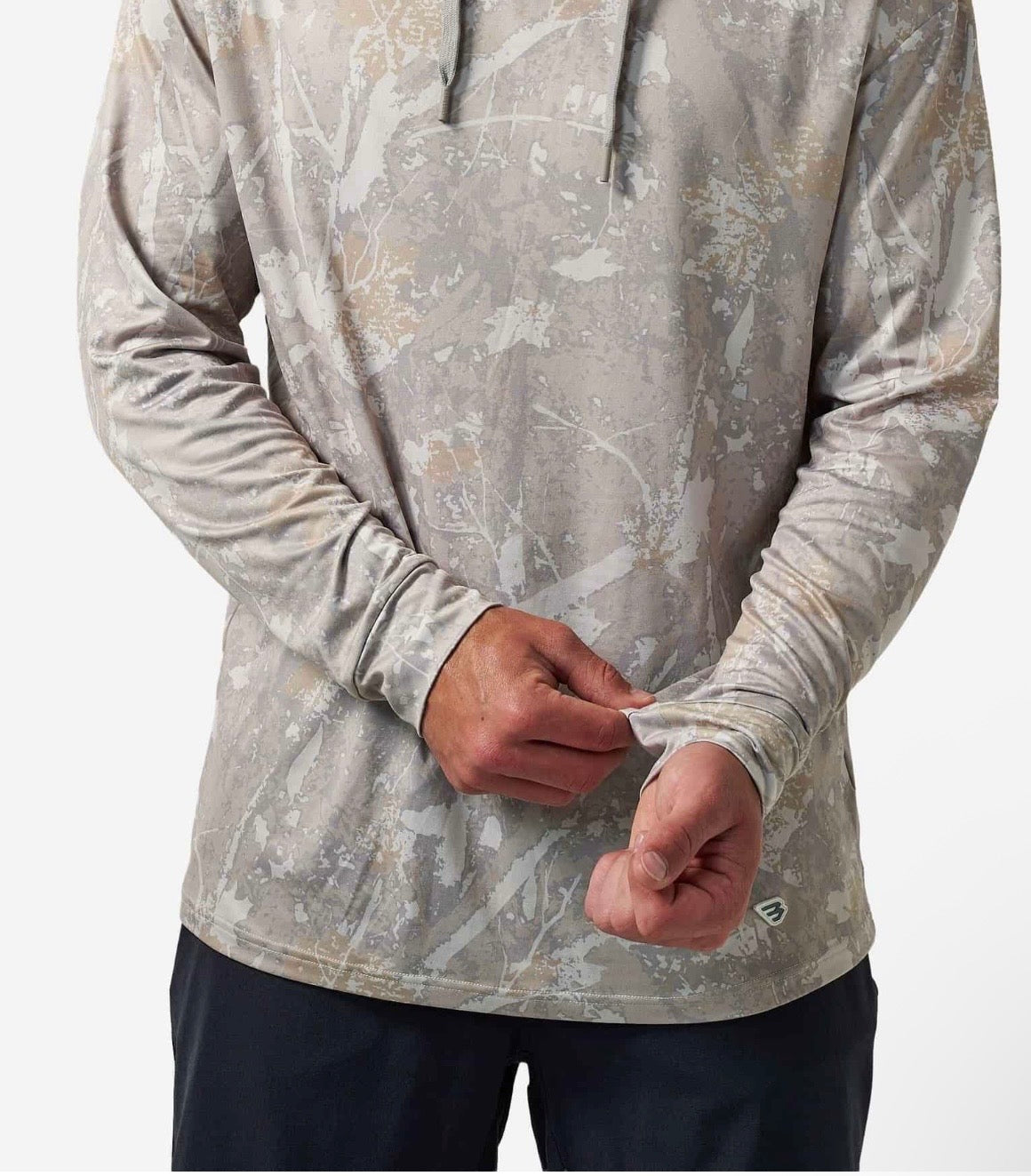 Drifter Camo Burlebo Performance Hoodie UPF 50 Sun Protection Fl/ Tx