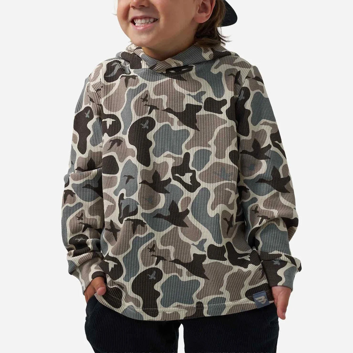 Mallard Mayhem Burlebo Youth Thermal Hoodie