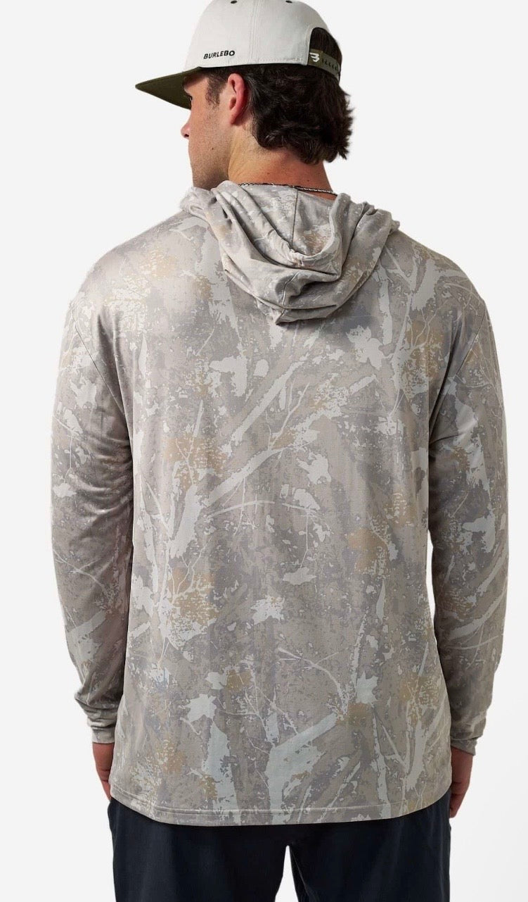 Drifter Camo Burlebo Performance Hoodie UPF 50 Sun Protection Fl/ Tx