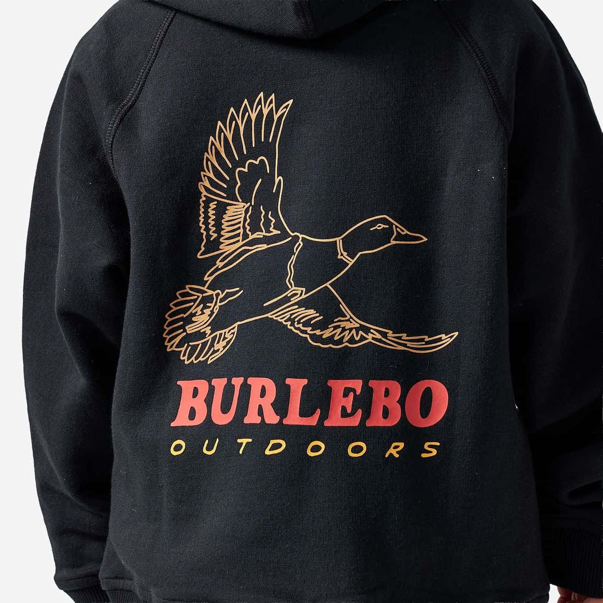 Duck Wild Youth Black Fleece Hoodie