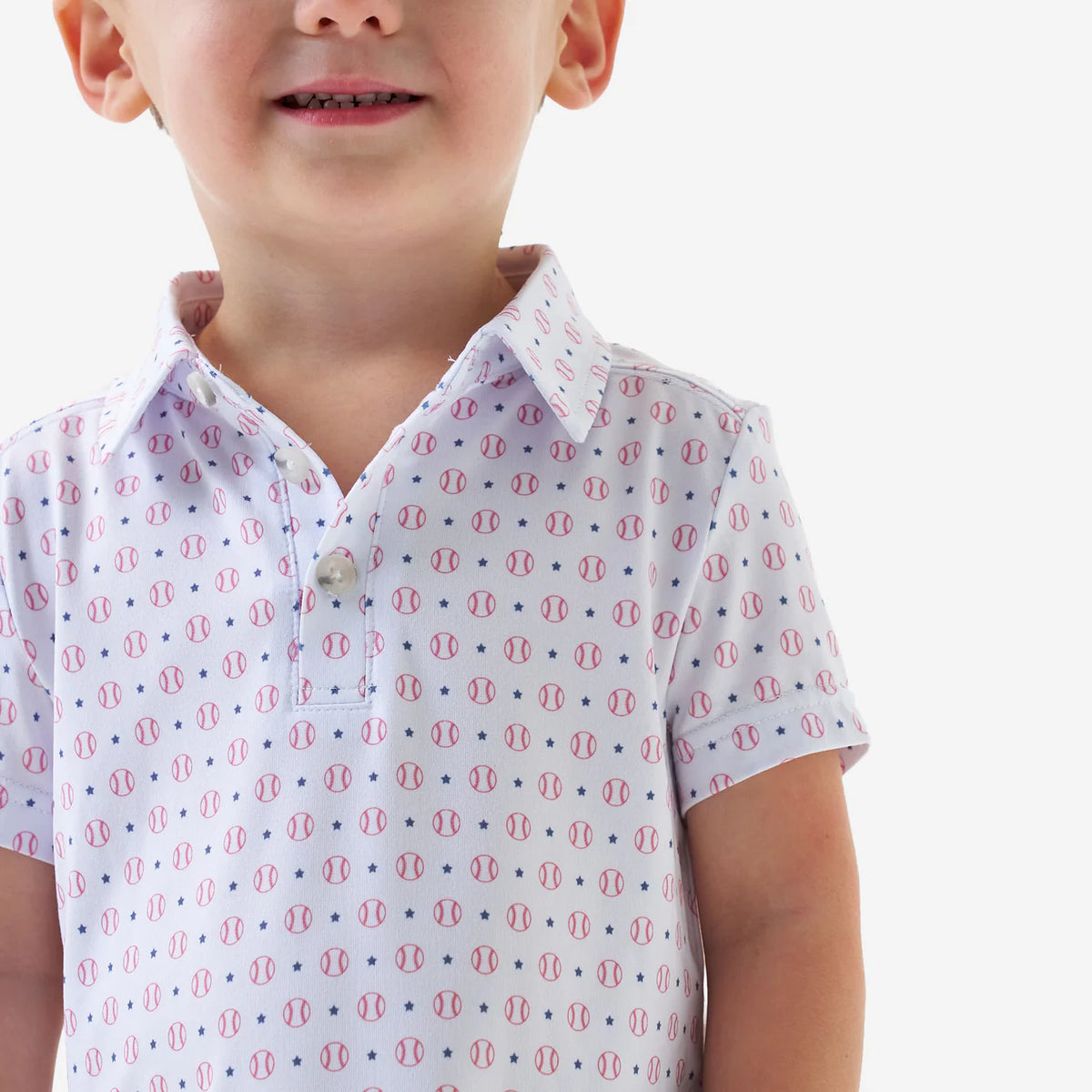 Baseball Youth Performance Polo Burlebo Fl