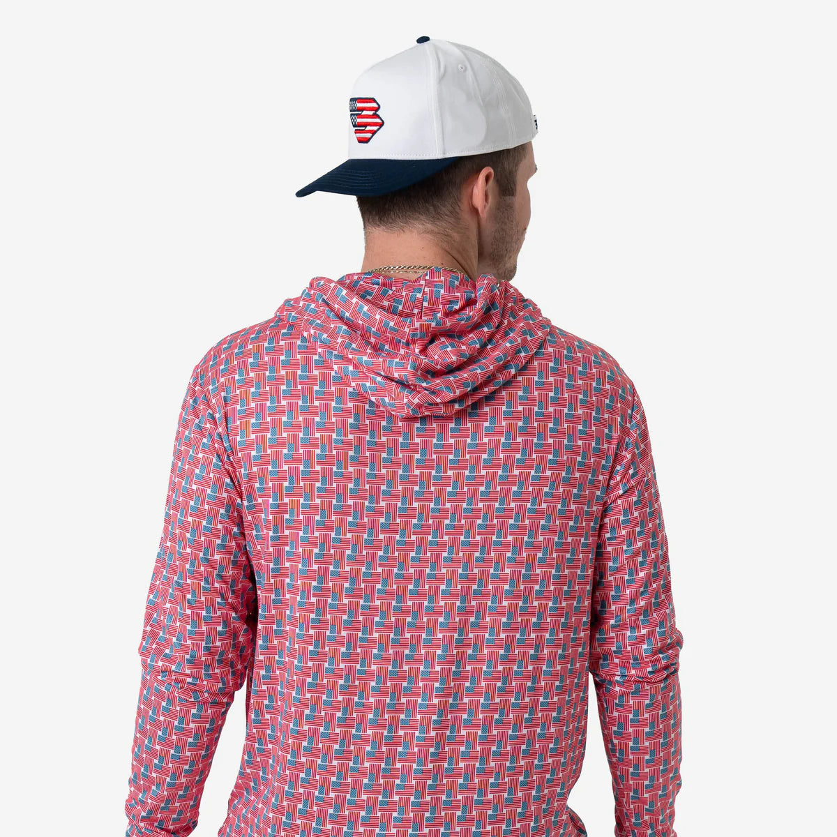 American Flag Performance
Hoodie Burlebo UPF 50
Protection Fl/Tx