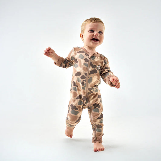 Baby Zip Up Burlebo Pintail Camo
