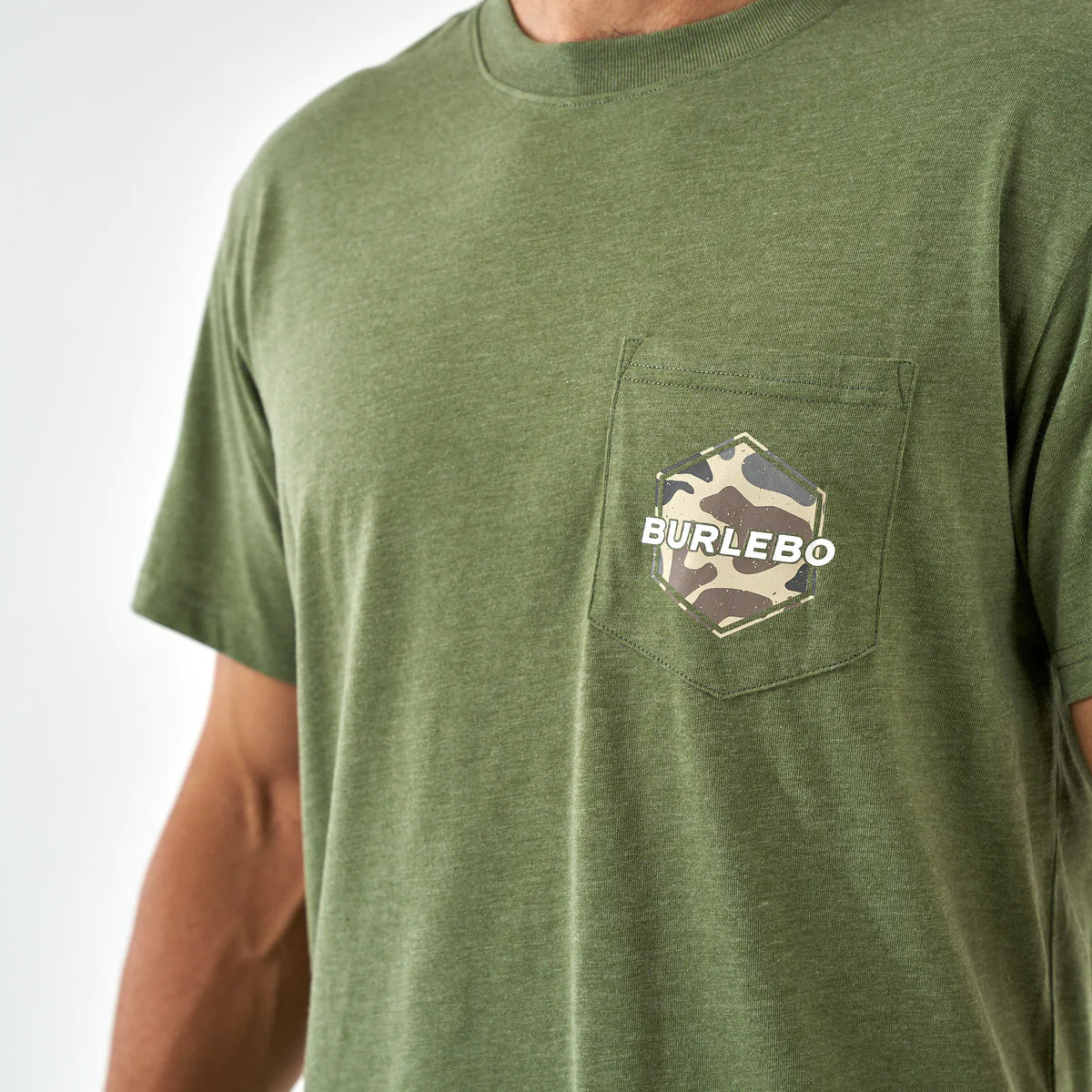 Rad Dad Burlebo Olive Green T Shirt