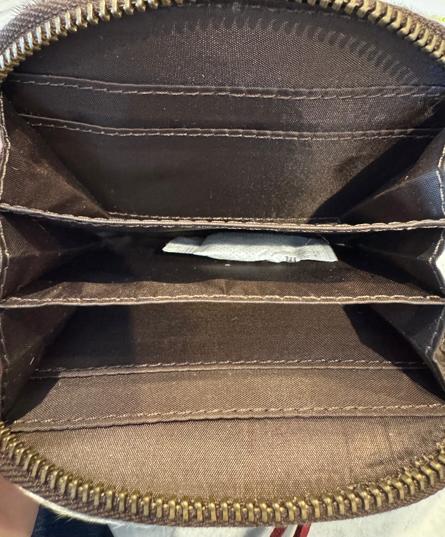 STS cowhide Adelee keychain wallet