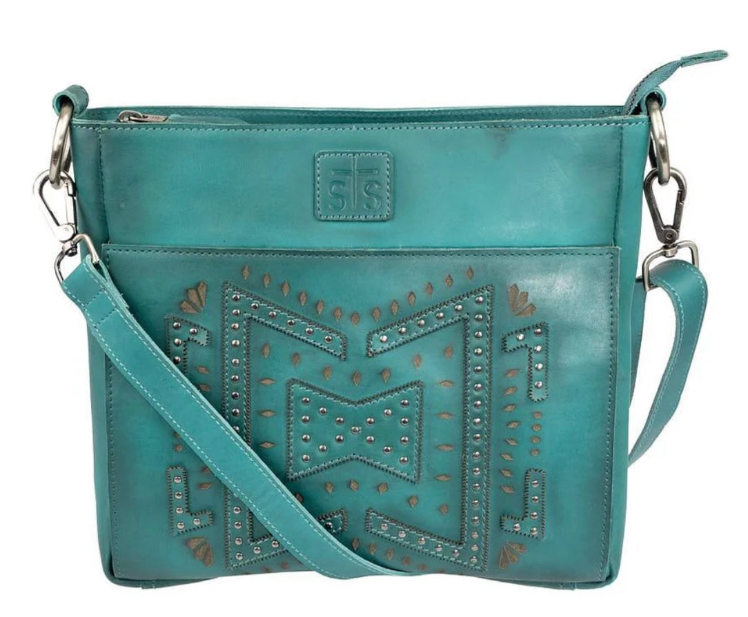STS Wayfarer Turquoise Olivia crossbody