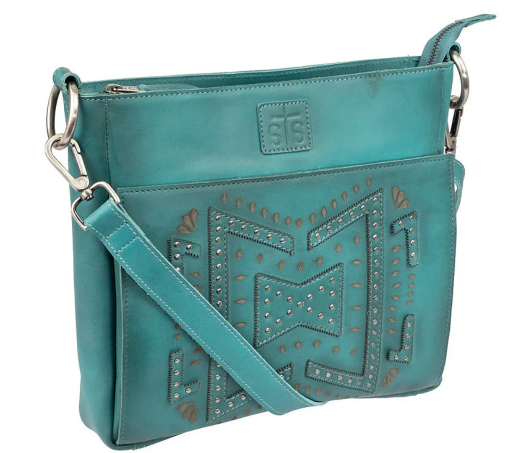 STS Wayfarer Turquoise Olivia crossbody