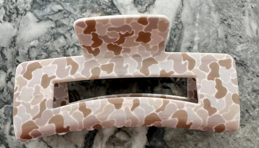 Camo hair clip
