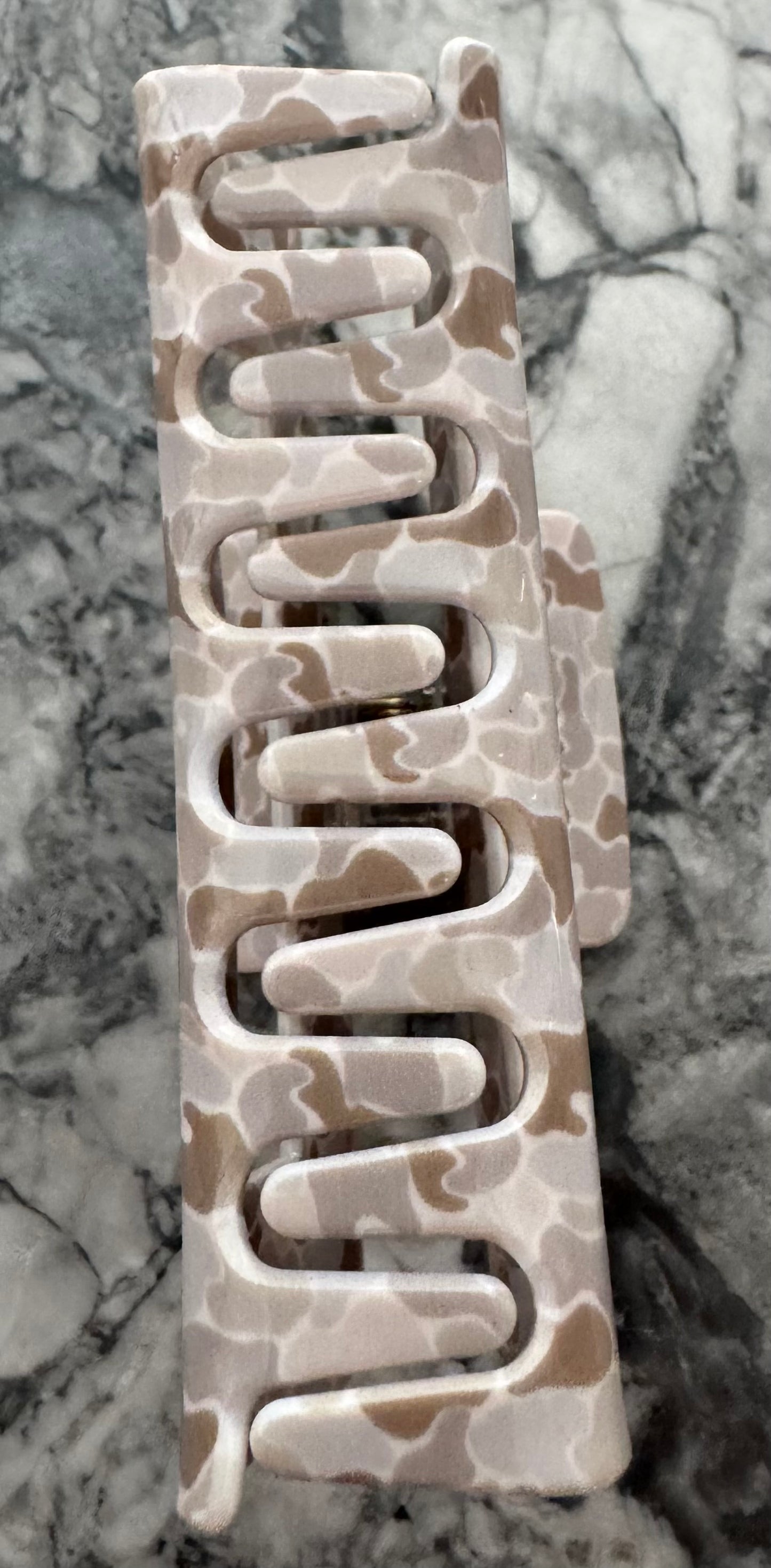 Camo hair clip