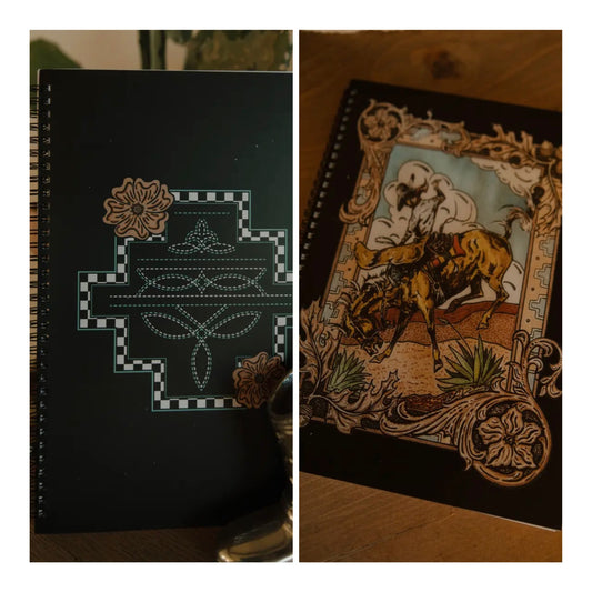 Large spiral notebooks