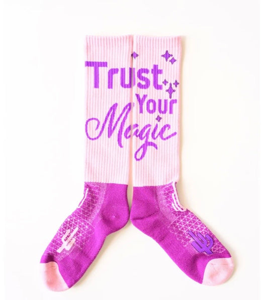 Lucky Chuck Trust Your Magic socks