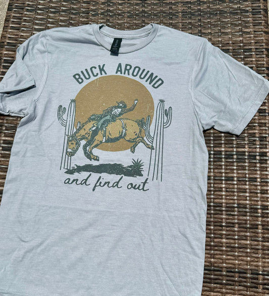 Buck around and find out graphic tee