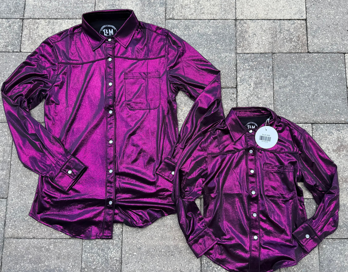 Alley Queen Pearl snap- Youth