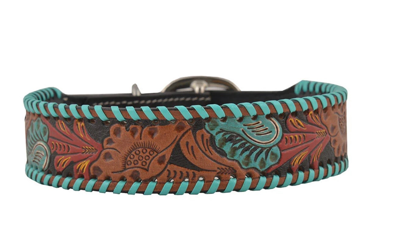 Full bloom dog collar