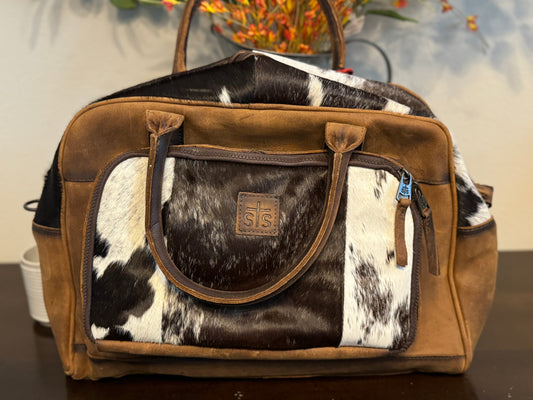 STS Cowhide carry on 1