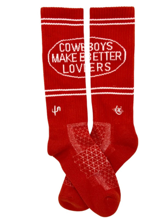 Lucky Chuck “cowboys make better lovers” red