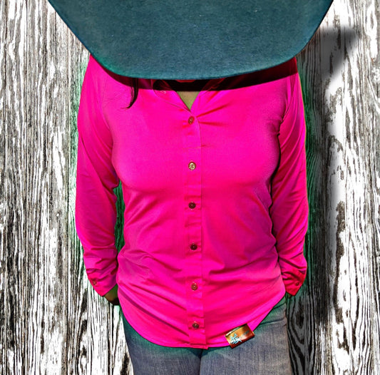 IF Branded Hot Pink breathable pullover