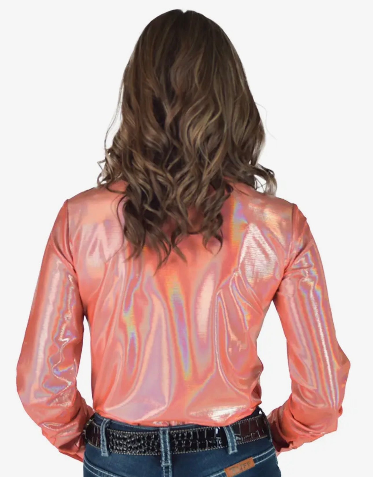 Cowgirl Tuff Peach Mist pullover