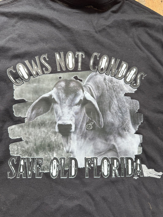 55 Oranges Cows not Condos short sleeved