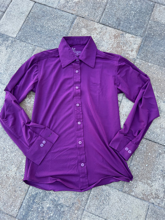 IF Branded breathable pullover purple