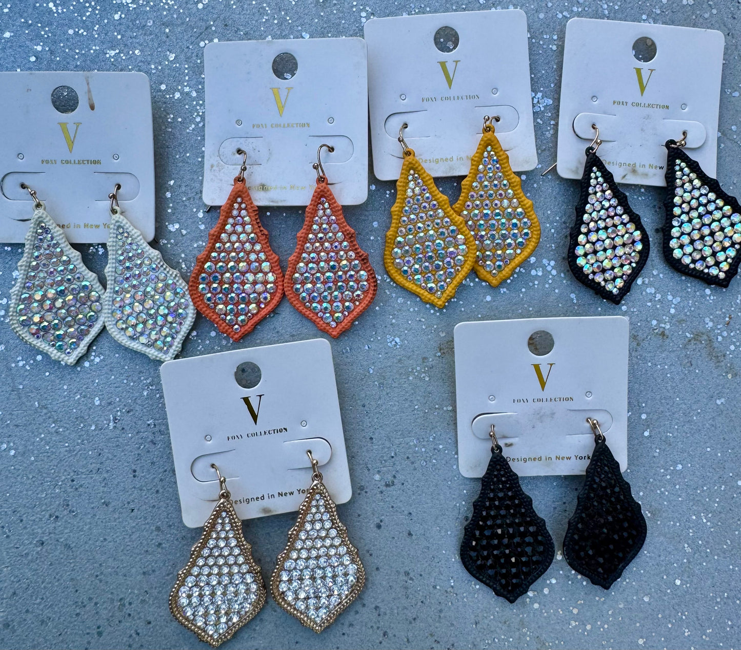 Glitz and Glam earrings