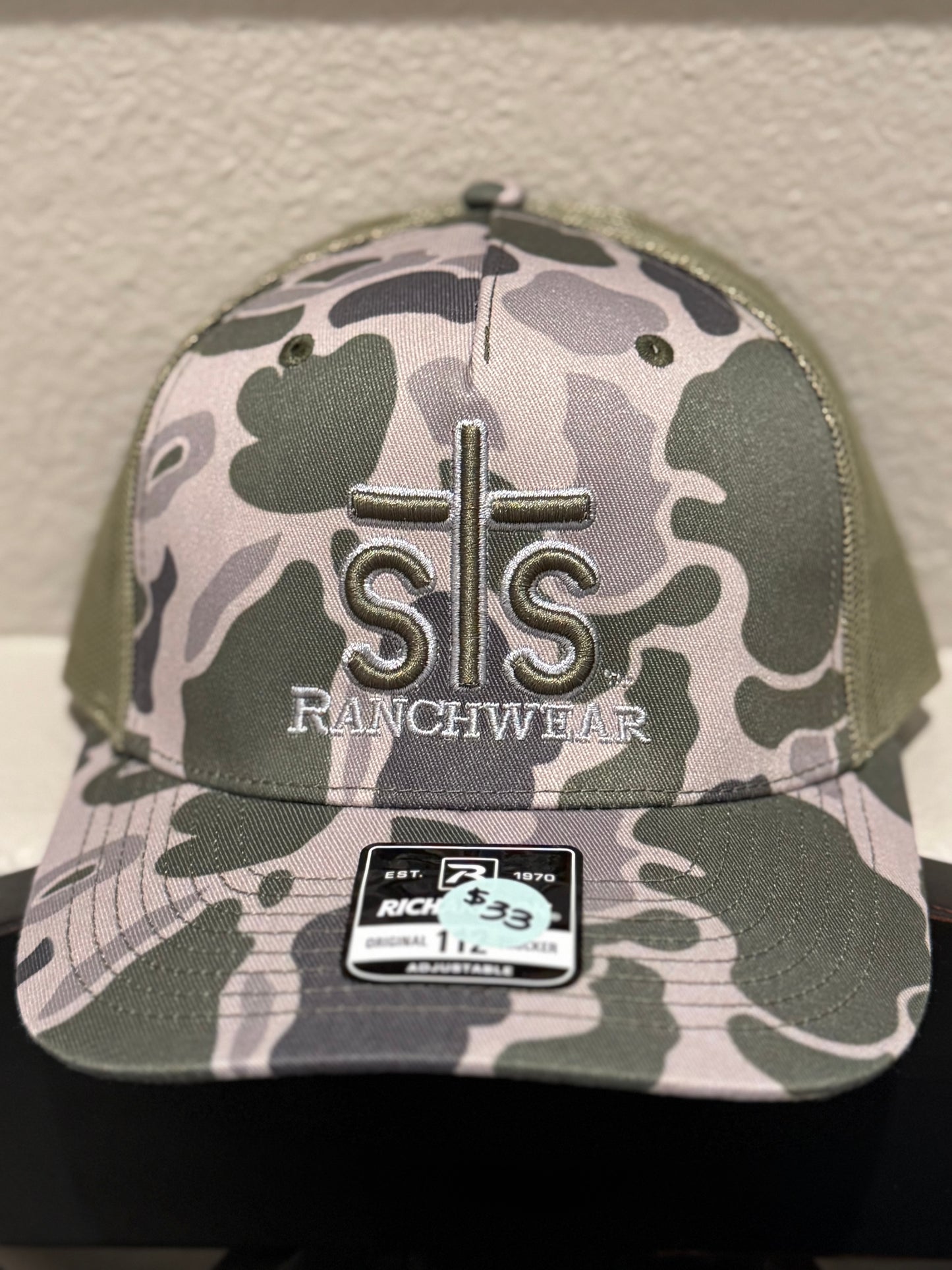 STS Duck marsh camo hat