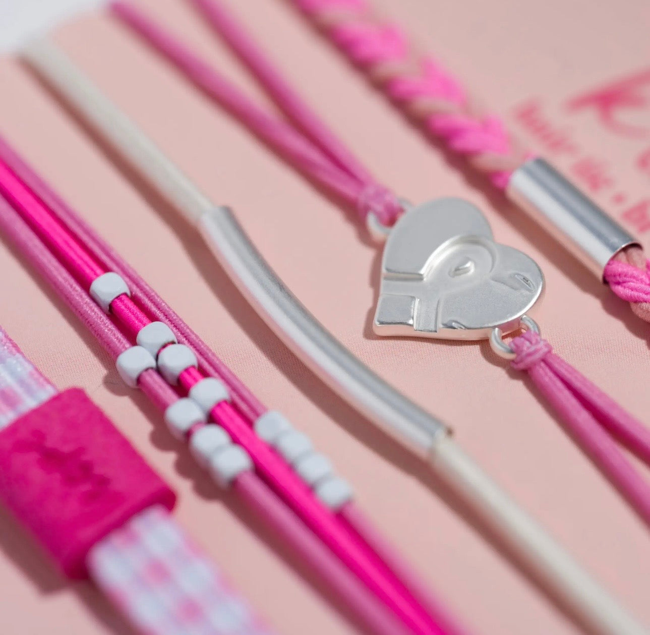 Hope hair tie bracelets